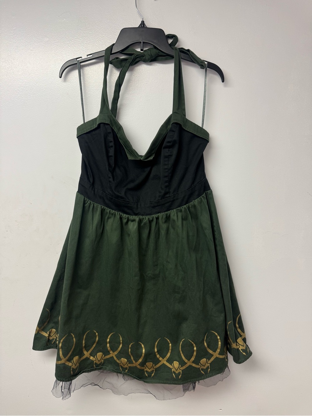 Her Universe Marvel Loki Limited Edition Halter Dress XL Cosplay Disneybound - Picture 4 of 12